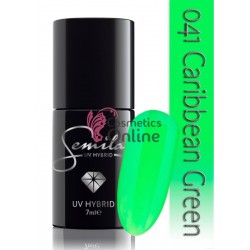 Oja UV Semilac 041 verde Caribbean Green 7 ml
